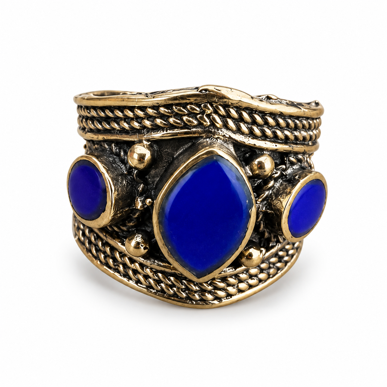 Adjustable Handmade Statement Ring