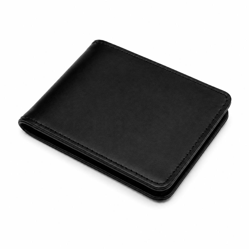 Slim Leather Card Wallet (RFID Protected)