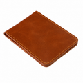 Slim Leather Card Wallet (RFID Protected) - Tan