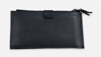 AIRA Genuine Leather RFID Long Wallet – Black
