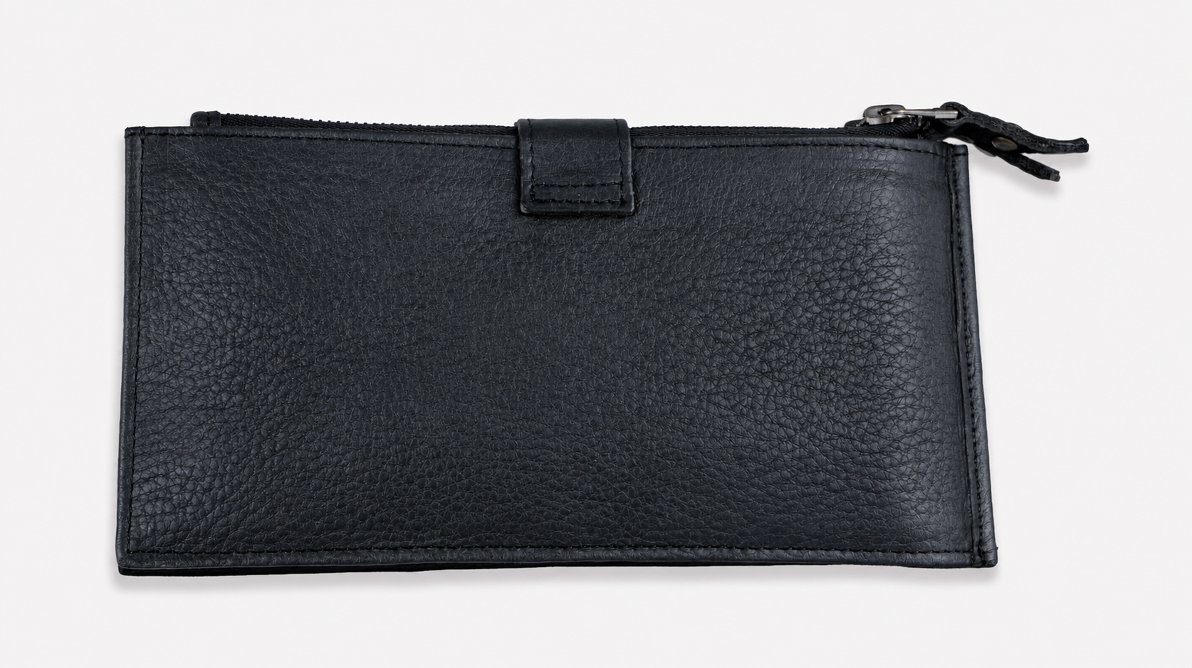 AIRA Genuine Leather RFID Long Wallet – Black