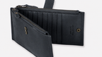 AIRA Genuine Leather RFID Long Wallet – Black