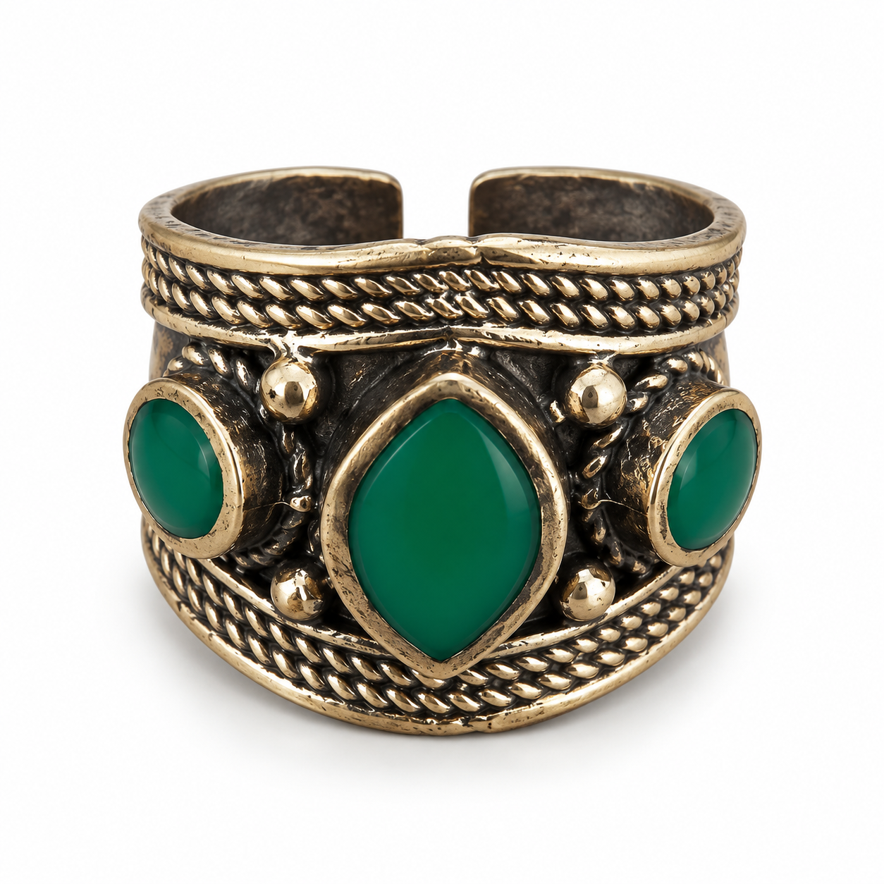 Adjustable Handmade Statement Ring