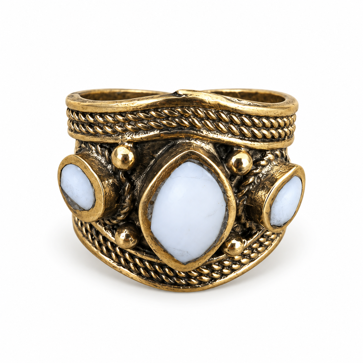 Adjustable Handmade Statement Ring