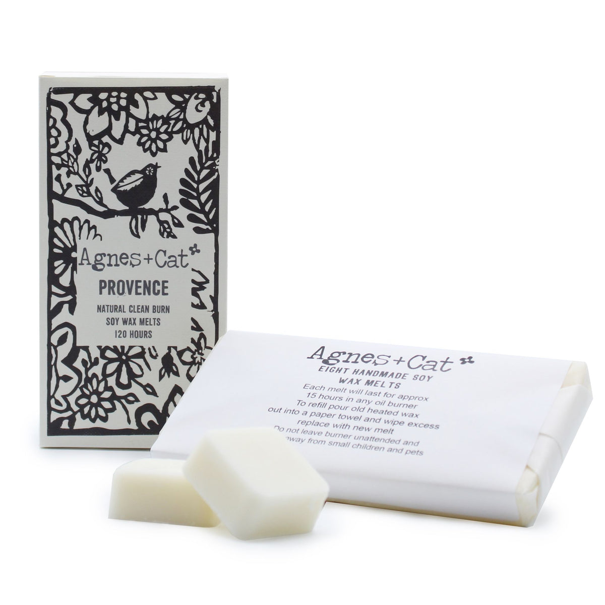 Agnes + Cat Box of 8 Wax Melts - Provence