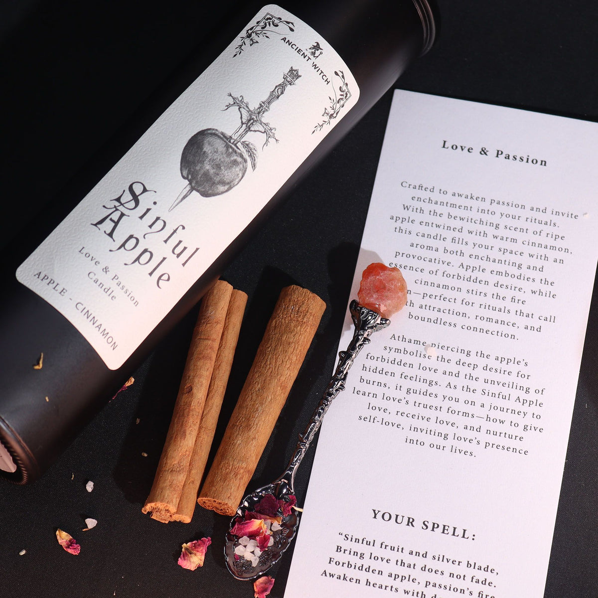 Ancient Witch Ritual Candles - Sinful Apple