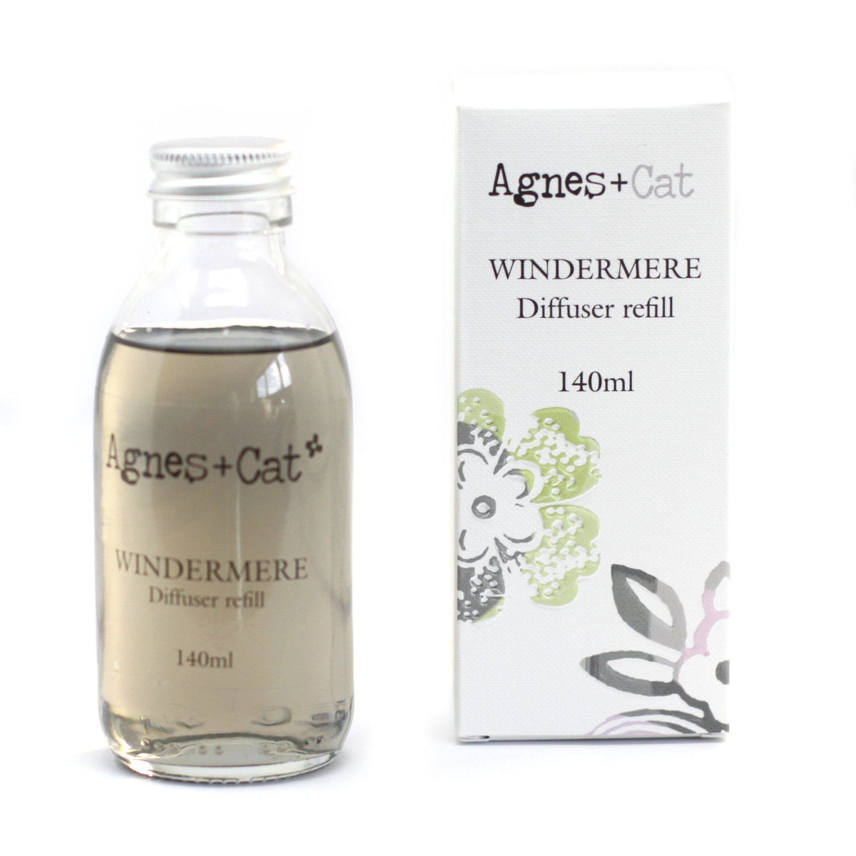 Agnes + Cat Reed Diffuser Refill - Windermere 154ml