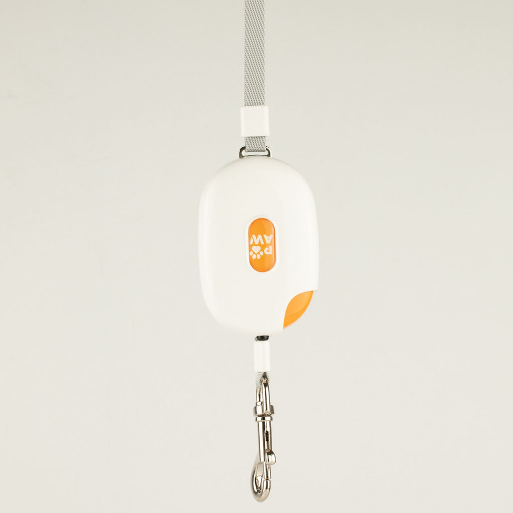 Paw Pet Lead - Pocket Pod - White - 1.5m