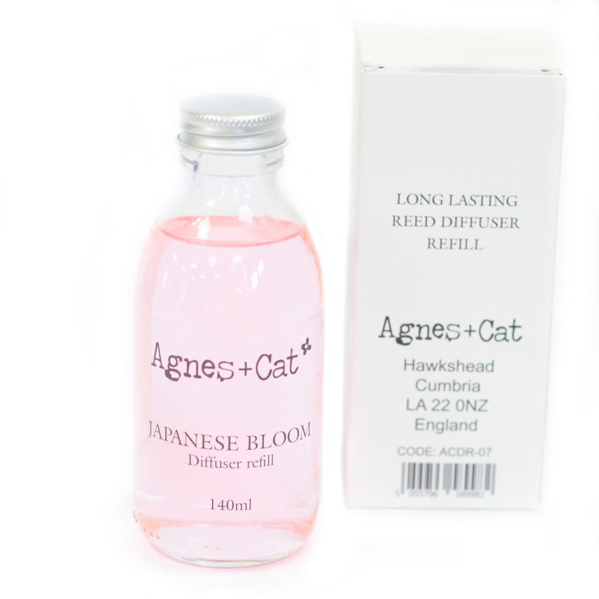 Agnes + Cat Reed Diffuser Refill - Japanese Bloom 140ml