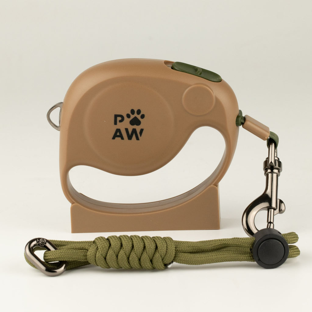 Paw Pet Lead - Elephant Strap - Brown - 2m