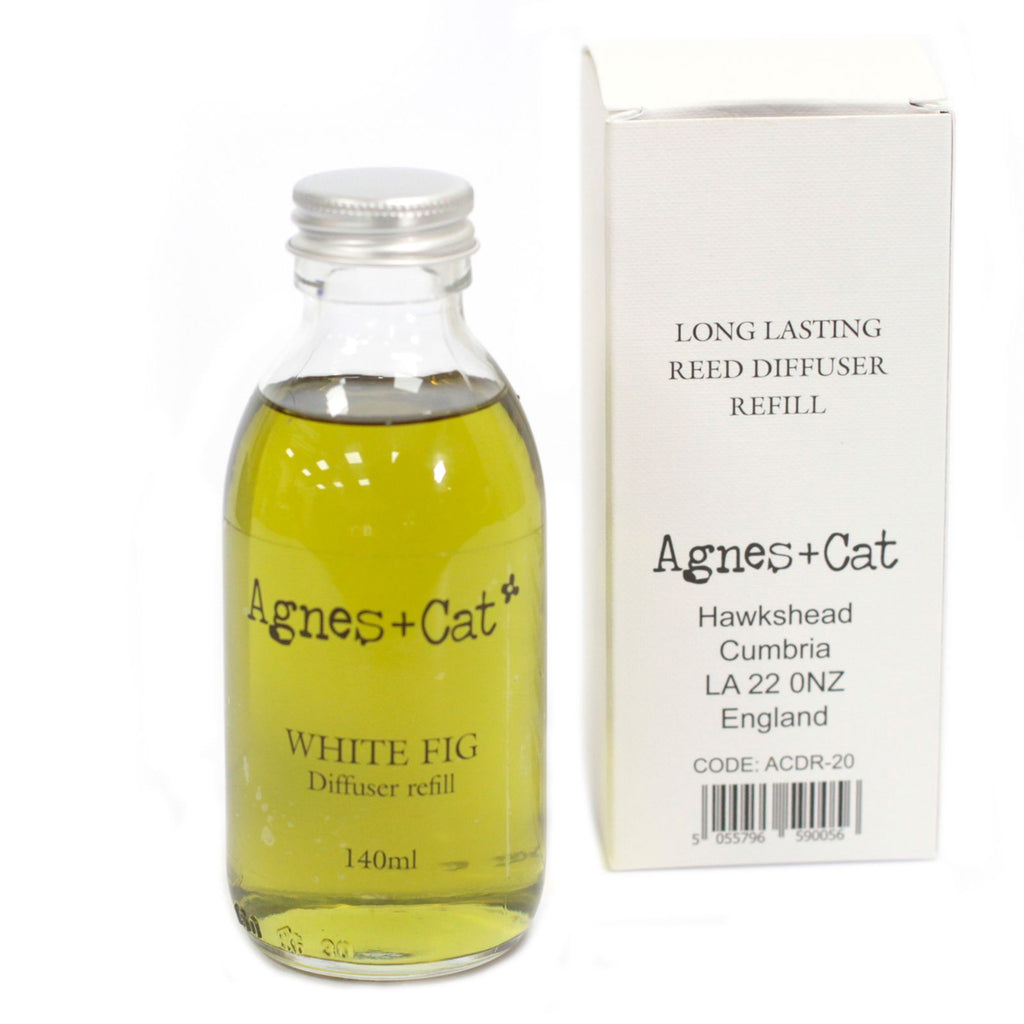 Agnes + Cat Reed Diffuser Refill - White Fig 140ml