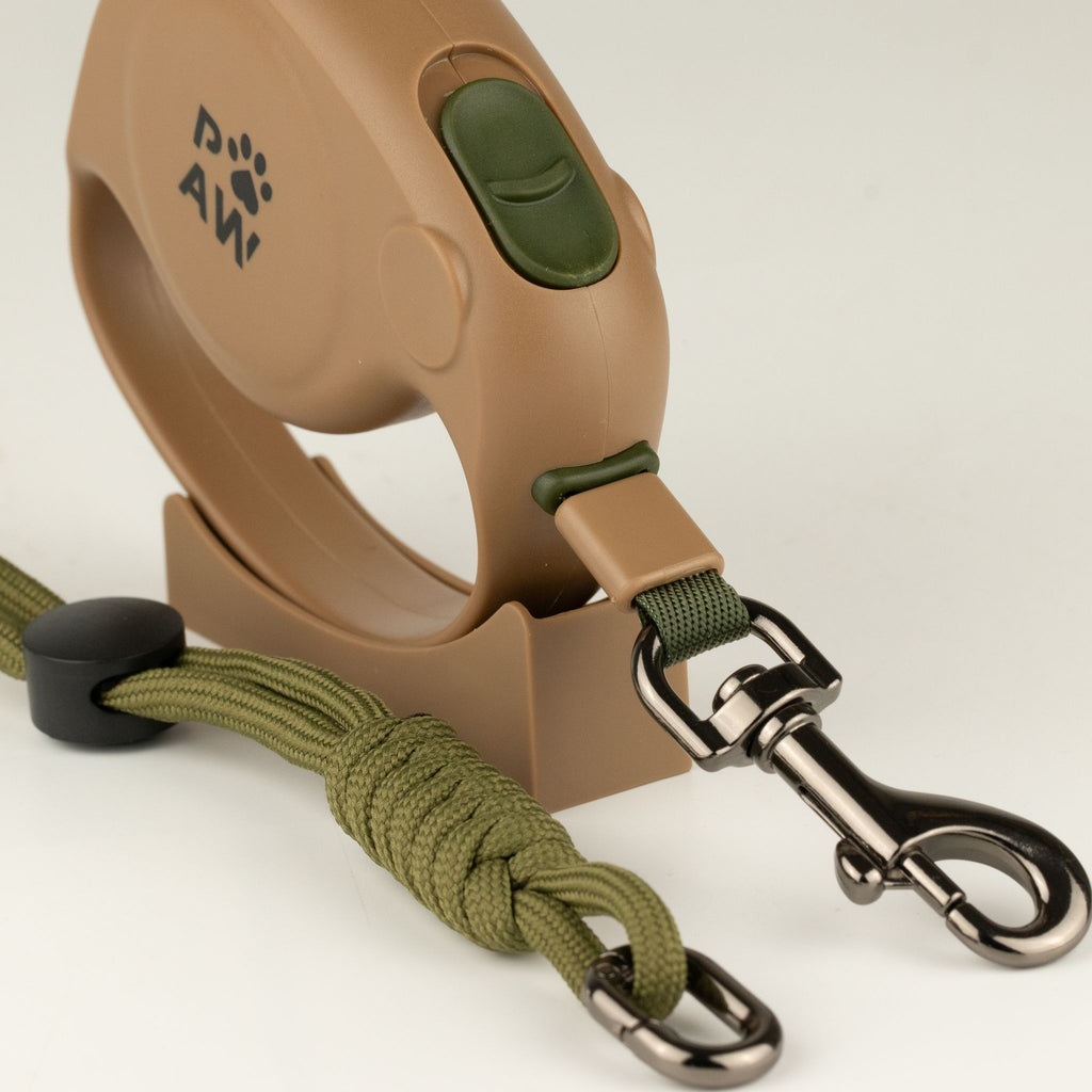 Paw Pet Lead - Elephant Strap - Brown - 2m