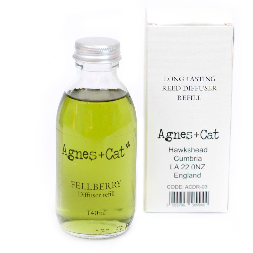 Agnes + Cat Reed Diffuser Refill - Fell Berry 140ml