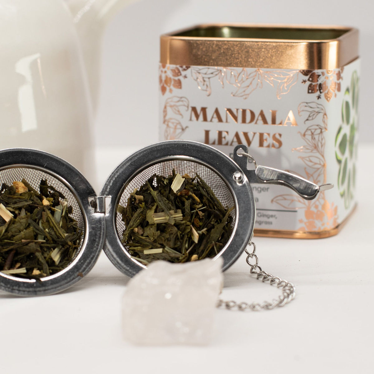 50g Classic Green Tea with Lemon and Ginger