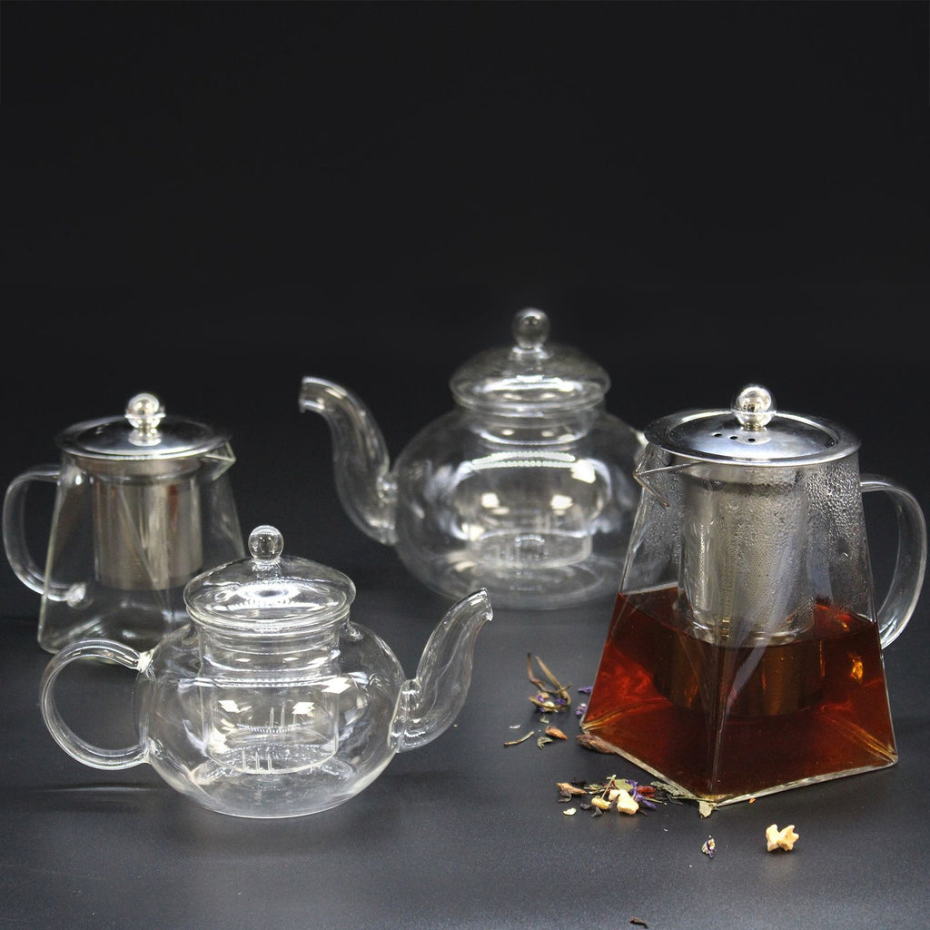 Glass Infuser Teapot - Gift Boxed - Contemporary - 550ml