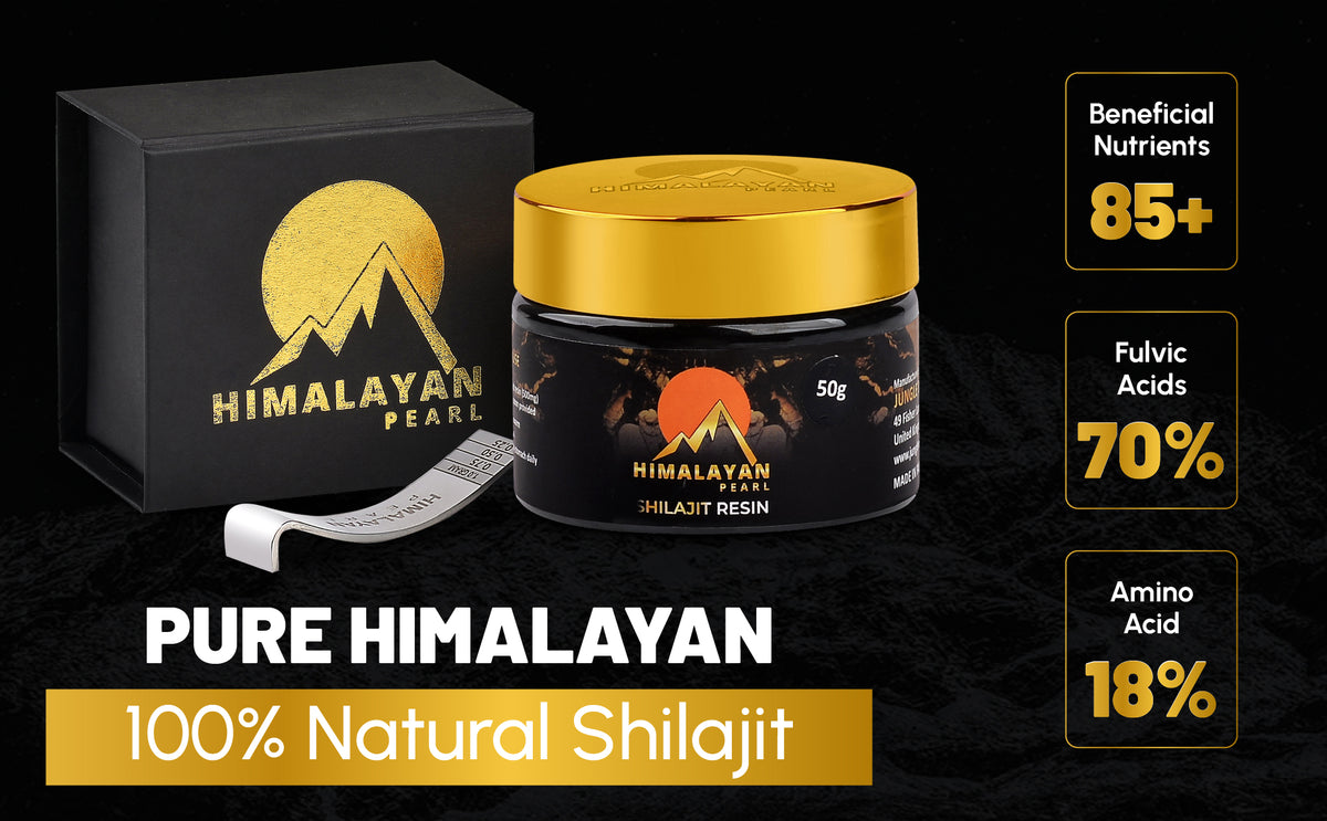 Himalayan Pearl Shilajit Resin 50g Pure Organic - view 8